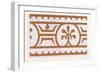 Pompeian Ornament-null-Framed Giclee Print