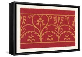 Pompeian Ornament-null-Framed Stretched Canvas