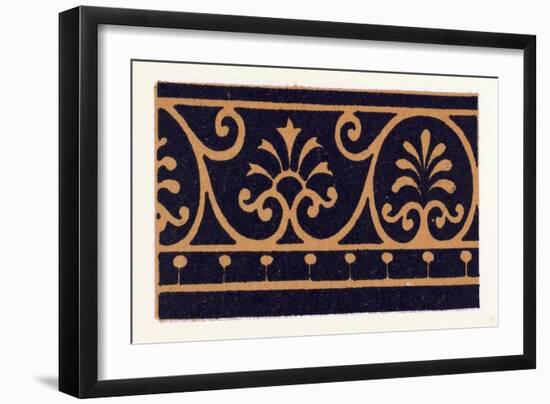 Pompeian Ornament-null-Framed Giclee Print