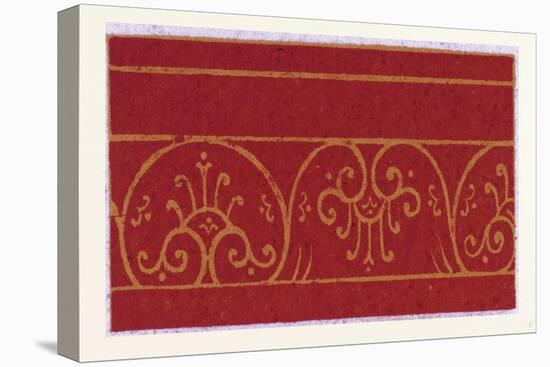 Pompeian Ornament-null-Stretched Canvas