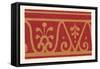 Pompeian Ornament-null-Framed Stretched Canvas