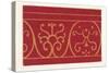 Pompeian Ornament-null-Stretched Canvas