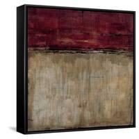 Pompeian Red-Liz Jardine-Framed Stretched Canvas