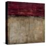 Pompeian Red-Liz Jardine-Stretched Canvas