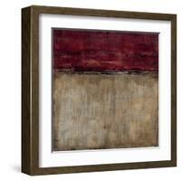 Pompeian Red-Liz Jardine-Framed Art Print