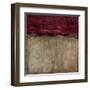 Pompeian Red-Liz Jardine-Framed Art Print