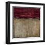 Pompeian Red-Liz Jardine-Framed Art Print