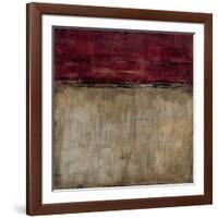 Pompeian Red-Liz Jardine-Framed Art Print