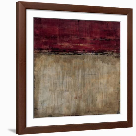 Pompeian Red-Liz Jardine-Framed Art Print