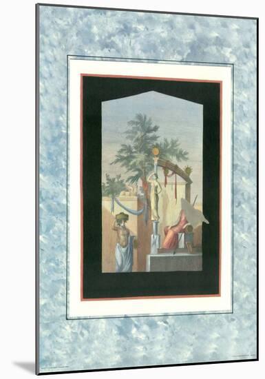 Pompeian Relics I-null-Mounted Art Print