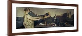 Pompeian Scene or the Siesta-Lawrence Alma-Tadema-Framed Giclee Print