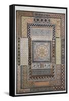 Pompeian Style Decoration, Plate XXV from Grammar of Ornament-Owen Jones-Framed Stretched Canvas