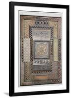 Pompeian Style Decoration, Plate XXV from Grammar of Ornament-Owen Jones-Framed Giclee Print