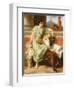 Pompeii, A.D. 79, 1878-Alfred W. Elmore-Framed Premium Giclee Print