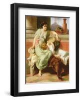 Pompeii, A.D. 79, 1878-Alfred W. Elmore-Framed Giclee Print