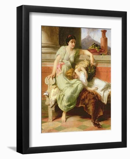 Pompeii, A.D. 79, 1878-Alfred W. Elmore-Framed Giclee Print