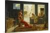 Pompeii Antiques-Ettore Forti-Stretched Canvas