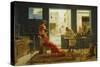 Pompeii Antiques-Ettore Forti-Stretched Canvas