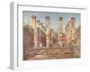 Pompeii:Casa Di Ariadne-Alberto Pisa-Framed Art Print