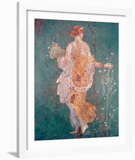 Pompeii Fresco II-The Vintage Collection-Framed Giclee Print