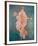 Pompeii Fresco II-The Vintage Collection-Framed Giclee Print