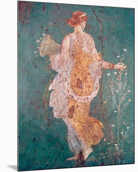Pompeii Fresco II-The Vintage Collection-Mounted Giclee Print