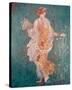 Pompeii Fresco II-The Vintage Collection-Stretched Canvas