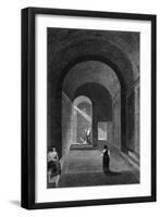 Pompeii Frigidarium-J.b. Allen-Framed Art Print