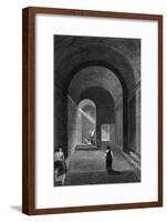 Pompeii Frigidarium-J.b. Allen-Framed Art Print