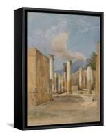 Pompeii: ‘House of Pansa’, Via Delle Terme, 1843/44-Arthur Glennie-Framed Stretched Canvas