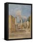 Pompeii: ‘House of Pansa’, Via Delle Terme, 1843/44-Arthur Glennie-Framed Stretched Canvas