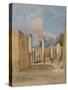 Pompeii: ‘House of Pansa’, Via Delle Terme, 1843/44-Arthur Glennie-Stretched Canvas