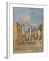 Pompeii: ‘House of Pansa’, Via Delle Terme, 1843/44-Arthur Glennie-Framed Giclee Print