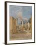 Pompeii: ‘House of Pansa’, Via Delle Terme, 1843/44-Arthur Glennie-Framed Giclee Print