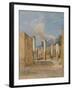 Pompeii: ‘House of Pansa’, Via Delle Terme, 1843/44-Arthur Glennie-Framed Giclee Print