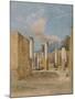 Pompeii: ‘House of Pansa’, Via Delle Terme, 1843/44-Arthur Glennie-Mounted Giclee Print