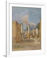 Pompeii: ‘House of Pansa’, Via Delle Terme, 1843/44-Arthur Glennie-Framed Giclee Print