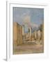 Pompeii: ‘House of Pansa’, Via Delle Terme, 1843/44-Arthur Glennie-Framed Giclee Print