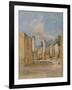 Pompeii: ‘House of Pansa’, Via Delle Terme, 1843/44-Arthur Glennie-Framed Giclee Print