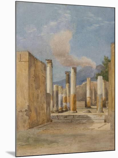 Pompeii: ‘House of Pansa’, Via Delle Terme, 1843/44-Arthur Glennie-Mounted Giclee Print