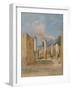 Pompeii: ‘House of Pansa’, Via Delle Terme, 1843/44-Arthur Glennie-Framed Giclee Print