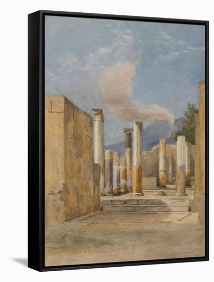 Pompeii: ‘House of Pansa’, Via Delle Terme, 1843/44-Arthur Glennie-Framed Stretched Canvas