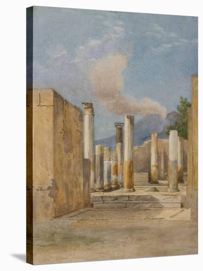 Pompeii: ‘House of Pansa’, Via Delle Terme, 1843/44-Arthur Glennie-Stretched Canvas