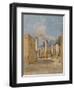 Pompeii: ‘House of Pansa’, Via Delle Terme, 1843/44-Arthur Glennie-Framed Giclee Print