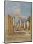 Pompeii: ‘House of Pansa’, Via Delle Terme, 1843/44-Arthur Glennie-Mounted Giclee Print