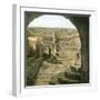 Pompeii (Italy), Inside of the Theatre of the Odeon, Circa 1865-Leon, Levy et Fils-Framed Photographic Print