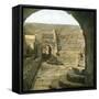 Pompeii (Italy), Inside of the Theatre of the Odeon, Circa 1865-Leon, Levy et Fils-Framed Stretched Canvas