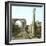 Pompeii (Italy), the Arch of Triumph and the Forum Road, Circa 1890-1895-Leon, Levy et Fils-Framed Photographic Print