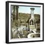 Pompeii (Italy), the House of Marcus Lucrecius, Circa 1890-1895-Leon, Levy et Fils-Framed Photographic Print