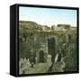 Pompeii (Italy), the Porta Marina, Circa 1865-Leon, Levy et Fils-Framed Stretched Canvas